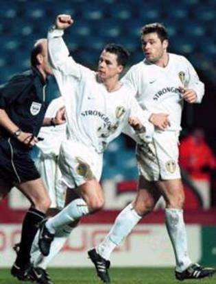 Leeds sciarpa 2000-01 Lazio girone Champions League » BOLA