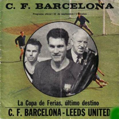 1972 Barcelona FC Barcelona1971-72 Inter-Cities Fairs Cup Playoff 22-9-71 Programme